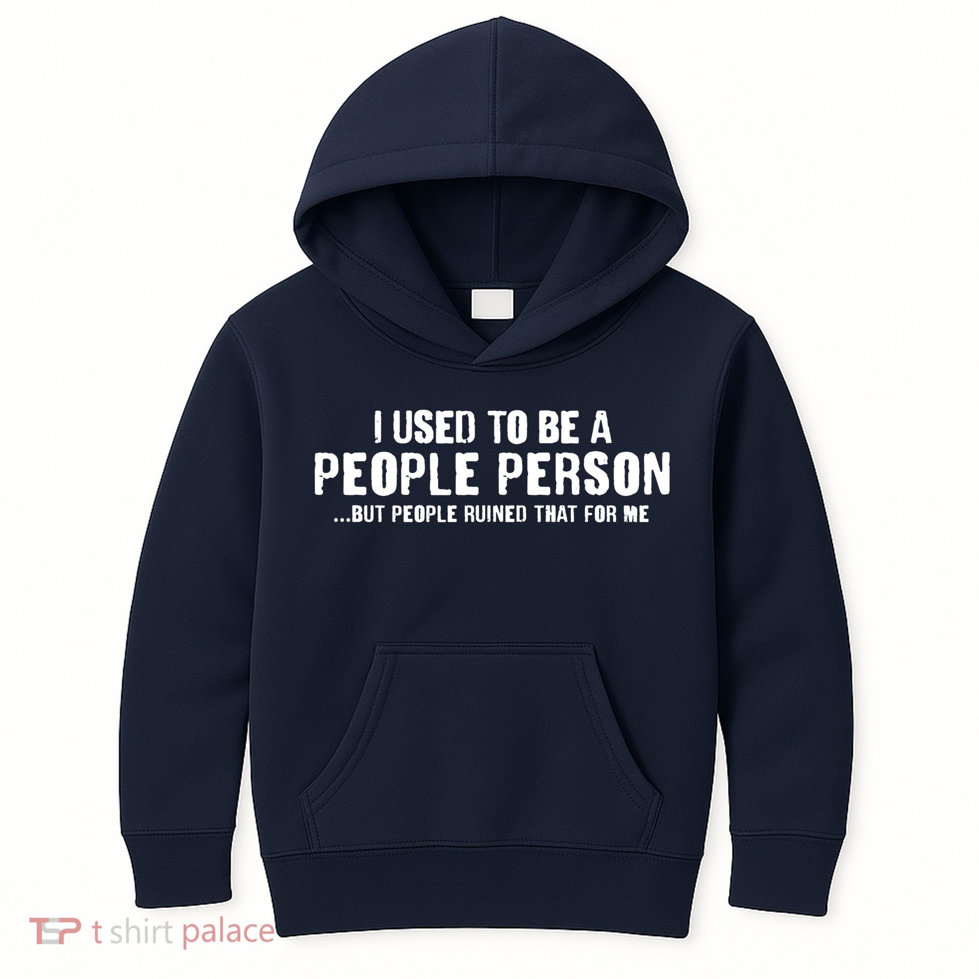 Funny I Use To Be A People Person Kids Hoodie