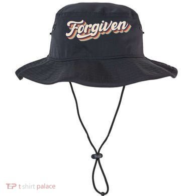 Forgiven Inspirational Vintage Retro Christian Forgiveness Cool Gift Bucket Hat