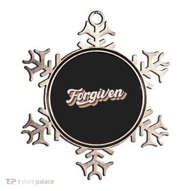 Forgiven Inspirational Vintage Retro Christian Forgiveness Cool Gift Ornament