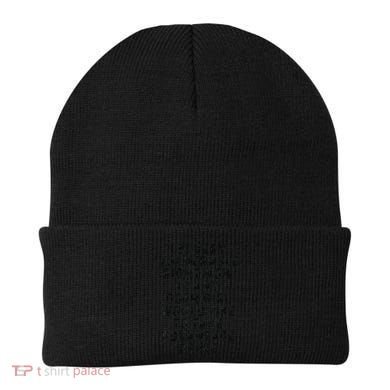 Funny IM Very Vulnerable Right Now If Any Goth Beanie
