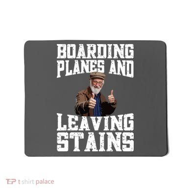 Funny Inappropriate Vacation Design Embarrassing Airport Mousepad