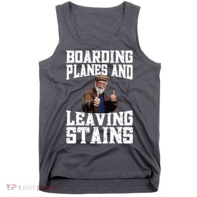 Funny Inappropriate Vacation Design Embarrassing Airport Tank Top
