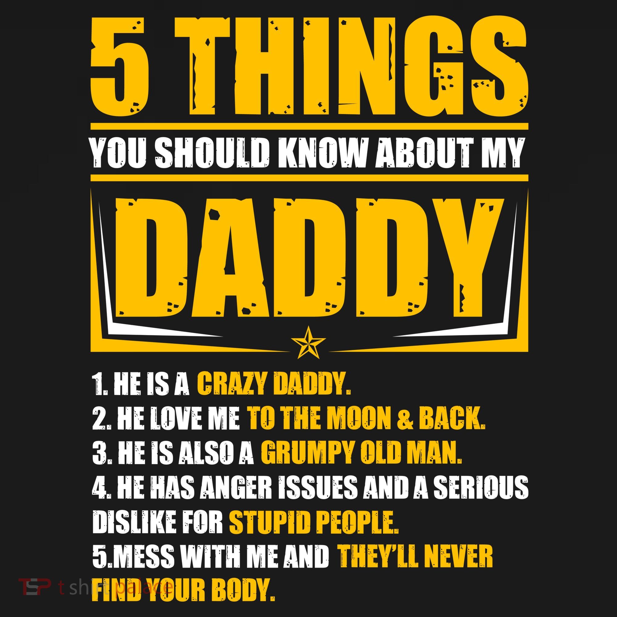 Five Things You Should Know About My Daddy Father's Day Polo
