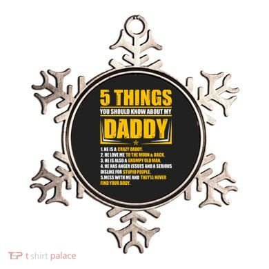 Five Things You Should Know About My Daddy Father's Day Ornament