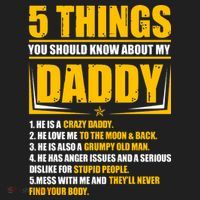 Five Things You Should Know About My Daddy Father's Day Golf Towel thumb 3