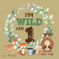 Funny Im Wild And One Zoo Theme Birthday Safari Jungle Animals T-Shirt thumb 7