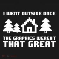 Funny I Went Outside Once The Graphics WerenT That Great Gift Women's Hoodie thumb 2