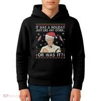 Funny It Was A Holiday Just Like Any Other Or Was It Keith Morrison Kids Hoodie thumb 4