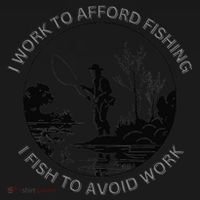 Fisherman I Work To Afford Fishing I Fish To Avoid Work Baby Bodysuit thumb 2