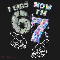 Funny I Was 6 Now I'm 7 Birthday 6 7 Six Seven Meme Backpack thumb 2