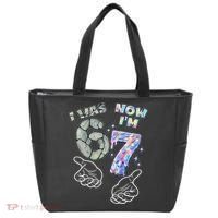 Funny I Was 6 Now I'm 7 Birthday 6 7 Six Seven Meme Tote Bag thumb 0