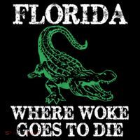 Florida Is Where Woke Goes To Die Crocodile Alligator Coffee Mug thumb 5