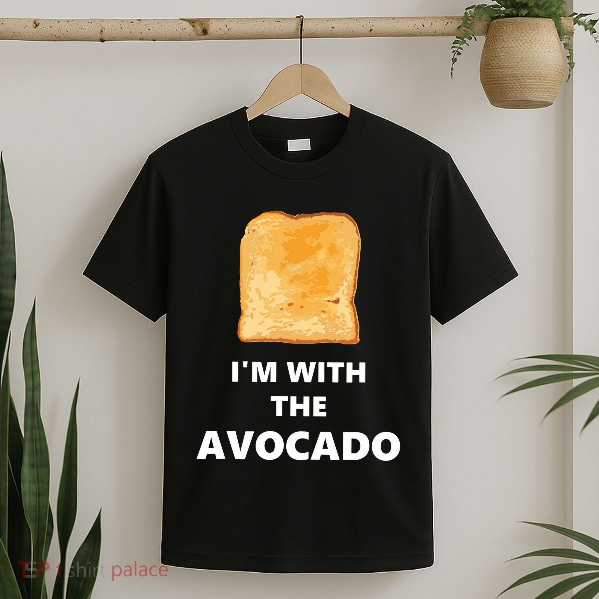 Fun Im With The Avocado Toast Halloween Costume T-Shirt