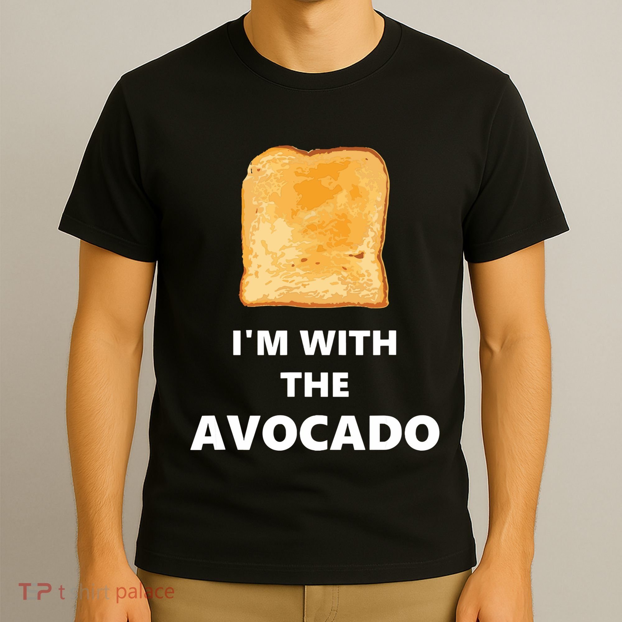 Fun Im With The Avocado Toast Halloween Costume T-Shirt