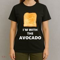 Fun Im With The Avocado Toast Halloween Costume T-Shirt thumb 4