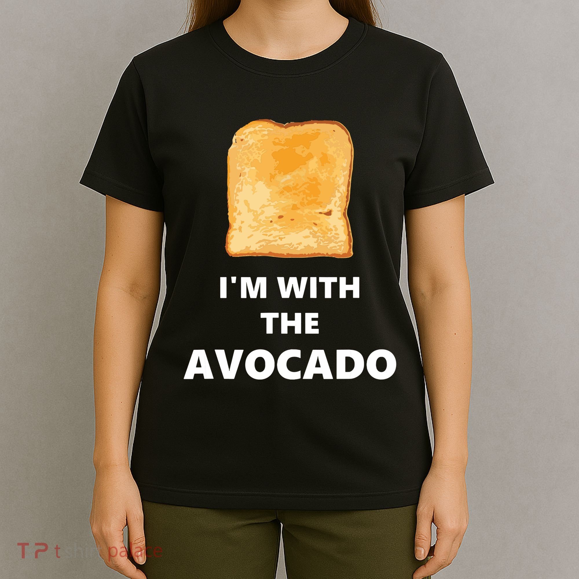 Fun Im With The Avocado Toast Halloween Costume T-Shirt