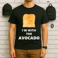 Fun Im With The Avocado Toast Halloween Costume T-Shirt thumb 6