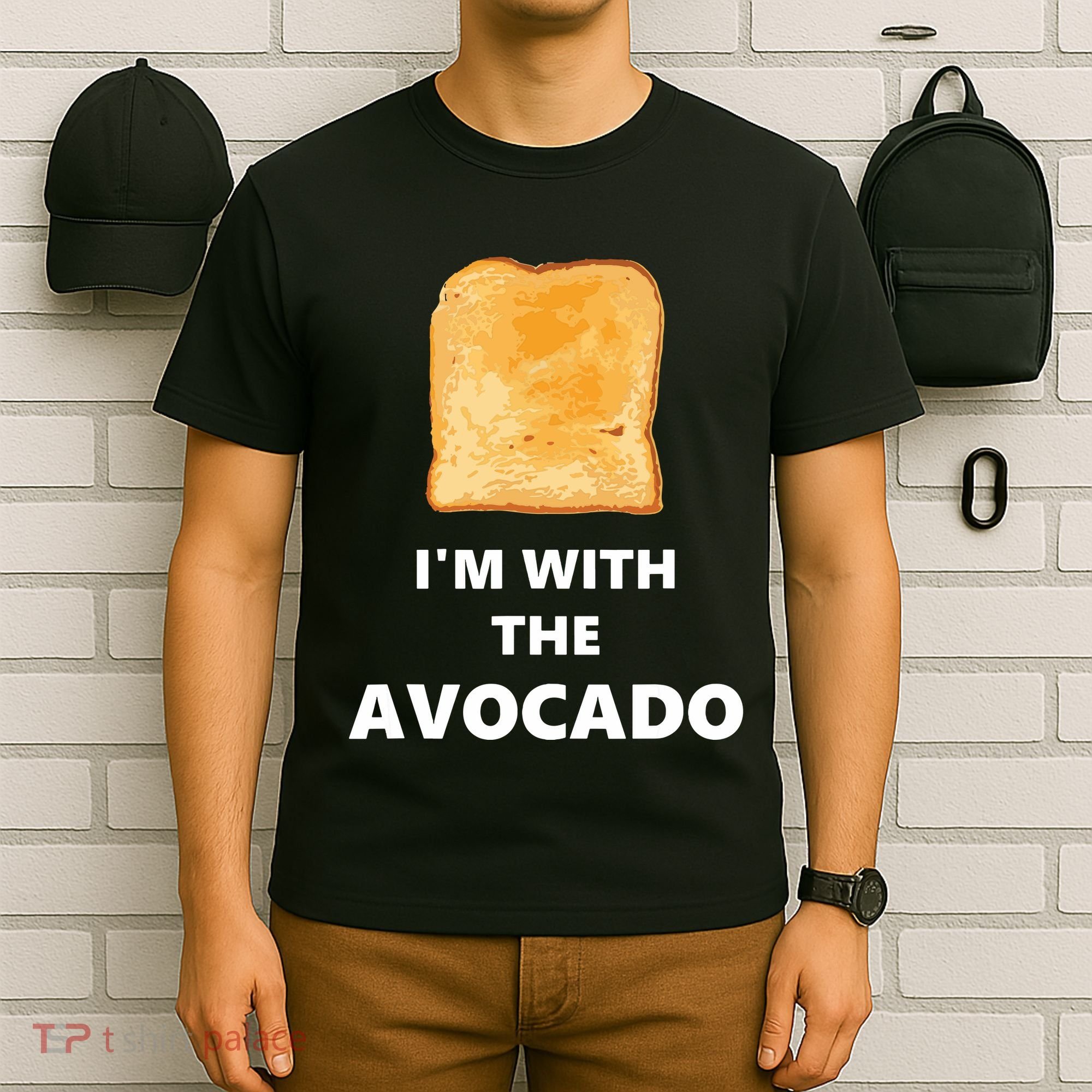Fun Im With The Avocado Toast Halloween Costume T-Shirt