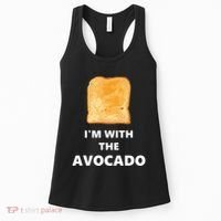 Fun Im With The Avocado Toast Halloween Costume Women's Tank Top thumb 0