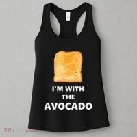 Fun Im With The Avocado Toast Halloween Costume Women's Tank Top thumb 3