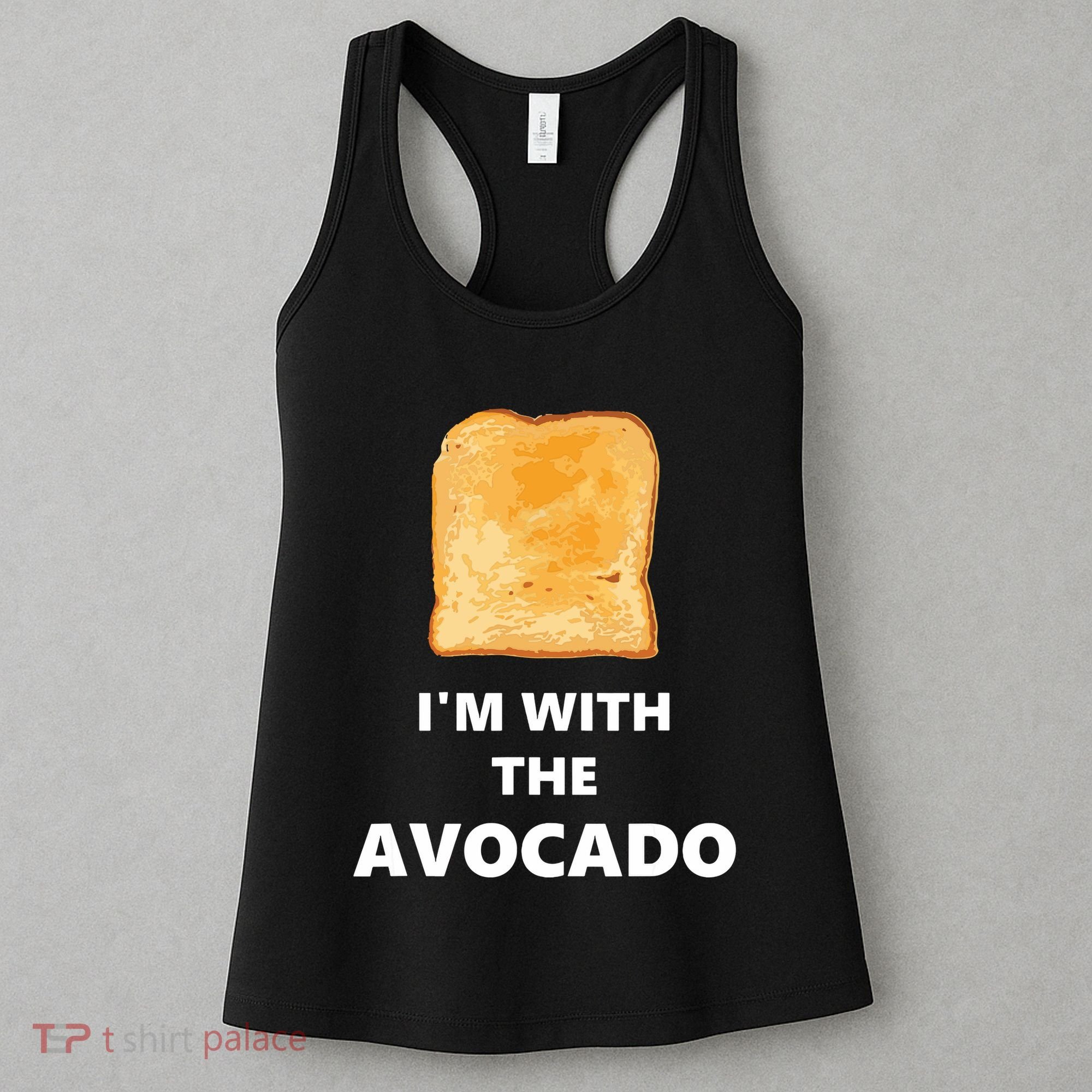 Fun Im With The Avocado Toast Halloween Costume Women's Tank Top