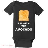 Fun Im With The Avocado Toast Halloween Costume Baby Bodysuit thumb 0