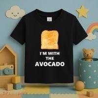 Fun Im With The Avocado Toast Halloween Costume Toddler T-Shirt thumb 3