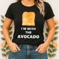 Fun Im With The Avocado Toast Halloween Costume Women's T-Shirt thumb 2