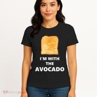 Fun Im With The Avocado Toast Halloween Costume Women's T-Shirt thumb 4