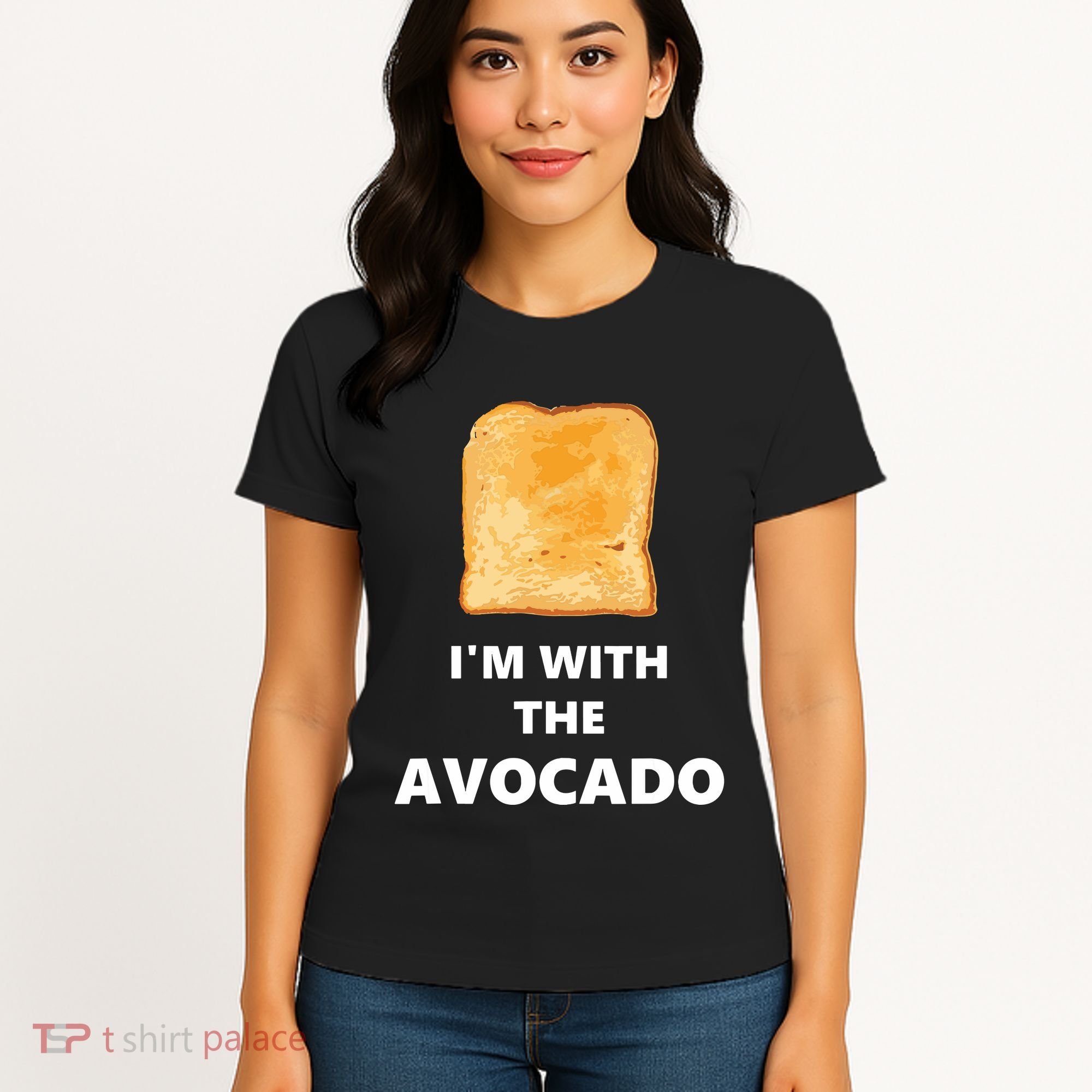 Fun Im With The Avocado Toast Halloween Costume Women's T-Shirt