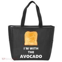 Fun Im With The Avocado Toast Halloween Costume Tote Bag thumb 0
