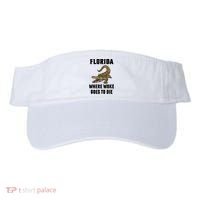 Florida Is Where Woke Goes To Die Funny Shirt Visor thumb 0