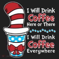 Funny I Will Drink Coffee Here Or There Everywhere Women's Sweatshirt thumb 2