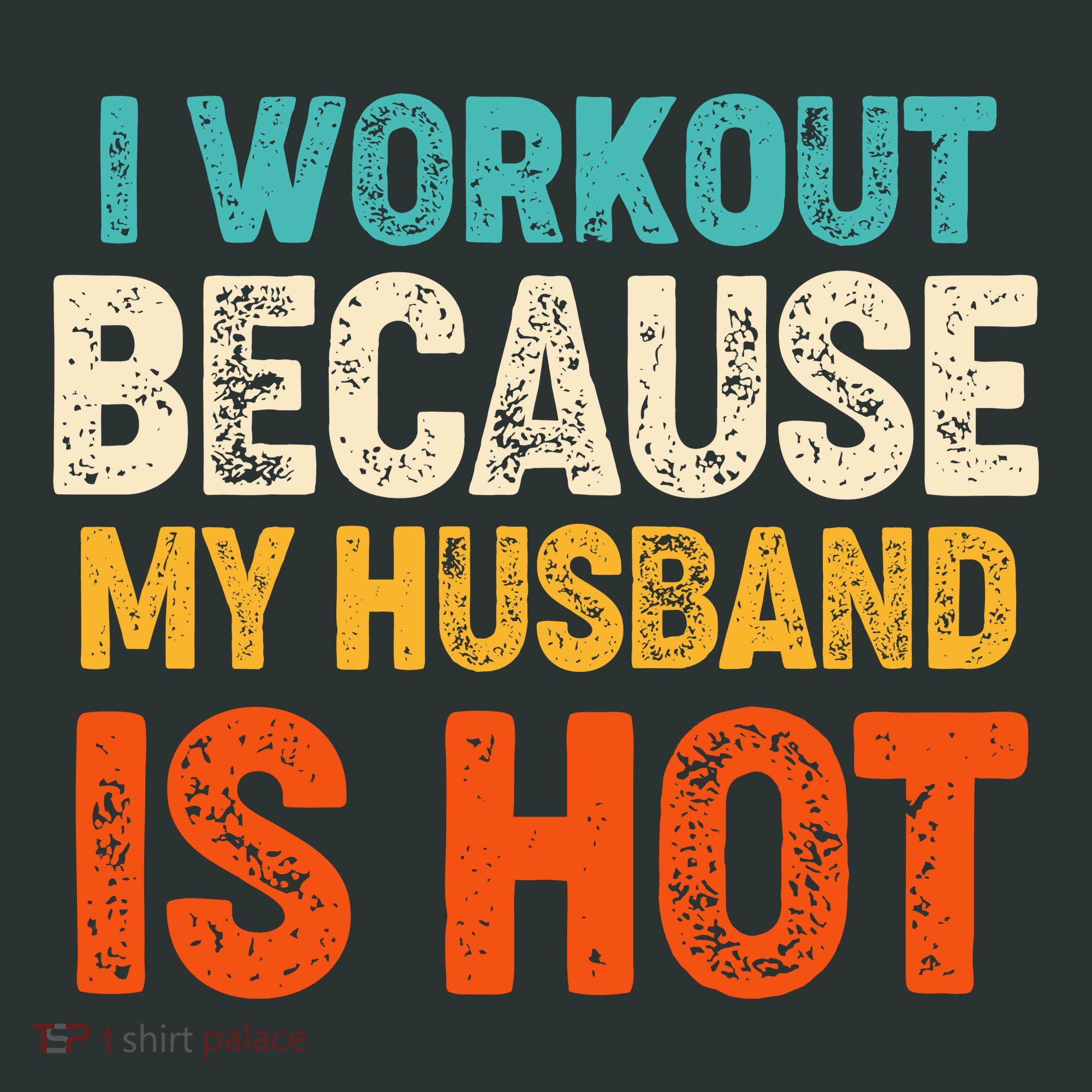 Funny I Workout Because My Husband Is Hot Hoodie