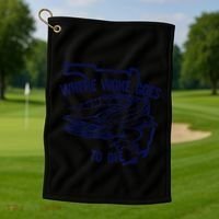 Florida Is Where Woke Goes To Die DeSantis Florida Funny Golf Towel thumb 1