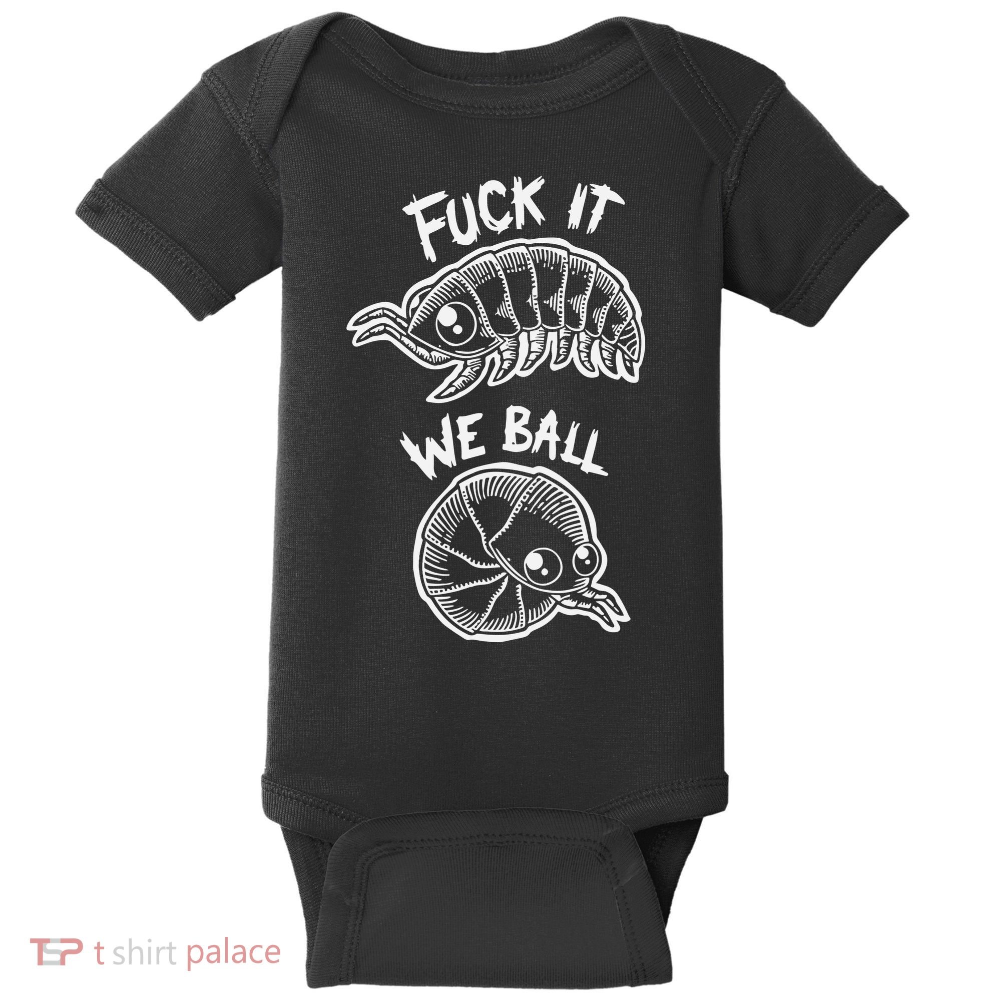 Fuck It We Ball Olafh Ace Baby Bodysuit