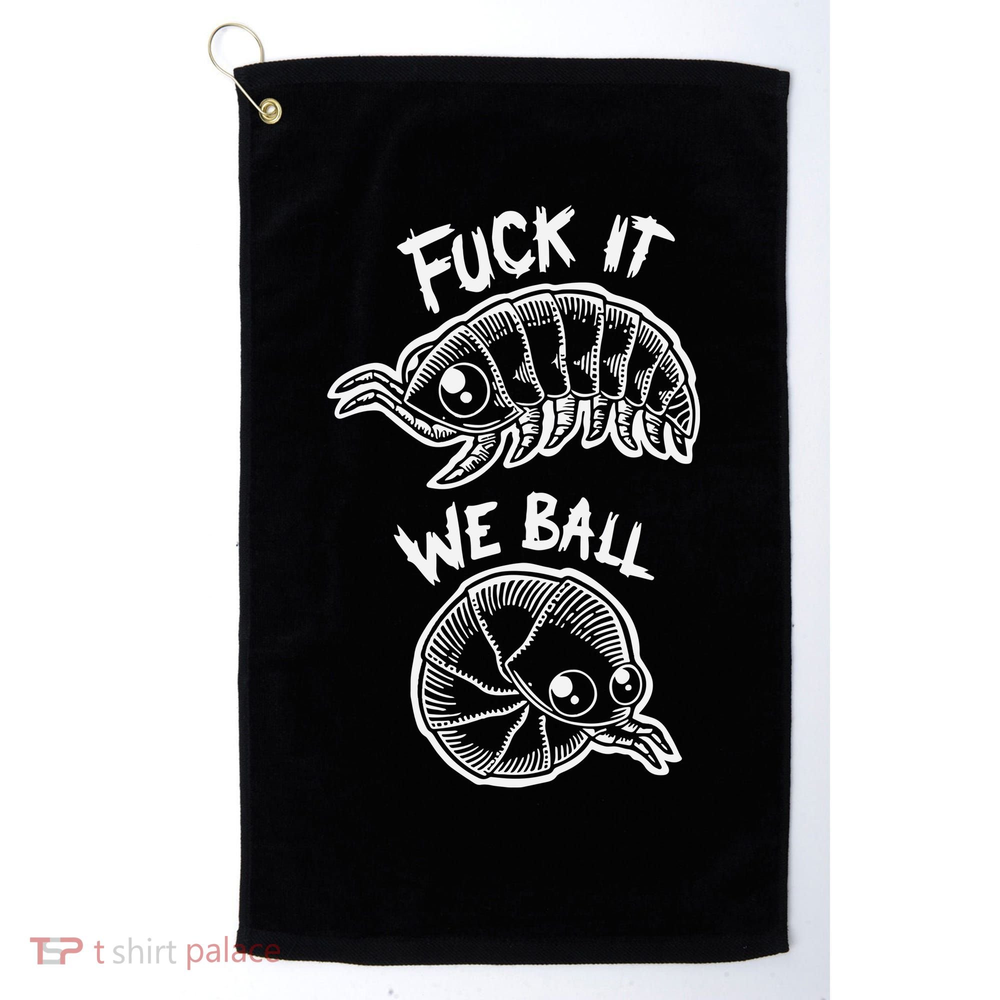 Fuck It We Ball Olafh Ace Golf Towel