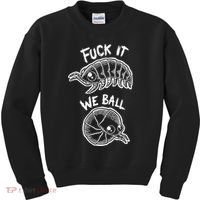 Fuck It We Ball Olafh Ace Kids Sweatshirt thumb 0