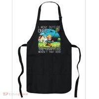 Funny I Went Outside Once The Graphics WerenT That Good Apron thumb 0