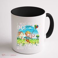 Funny I Went Outside Once The Graphics WerenT That Good Coffee Mug thumb 1