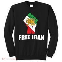 Free Iran Women Life Freedom Mahsa Amini Protest Sweatshirt thumb 0