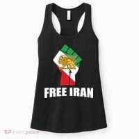 Free Iran Women Life Freedom Mahsa Amini Protest Women's Tank Top thumb 0
