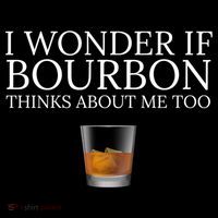 Funny I Wonder If Bourbon Thinks About Me Too Gift Coffee Mug thumb 5