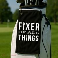 Fixer Of All Things Golf Towel thumb 2