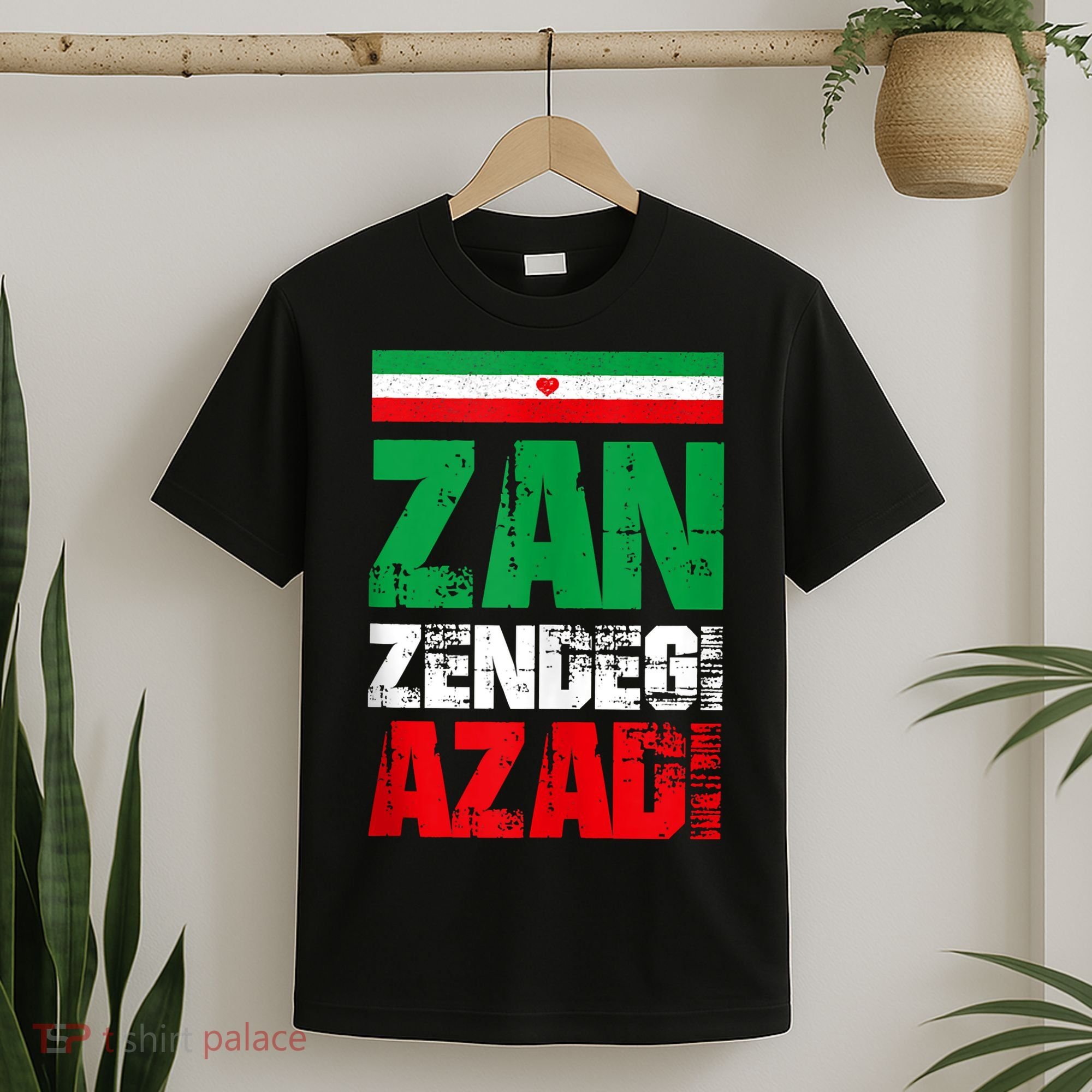 Free Iran Zan Zendegi Azadi Freedom Iran Azadi Persian T-Shirt
