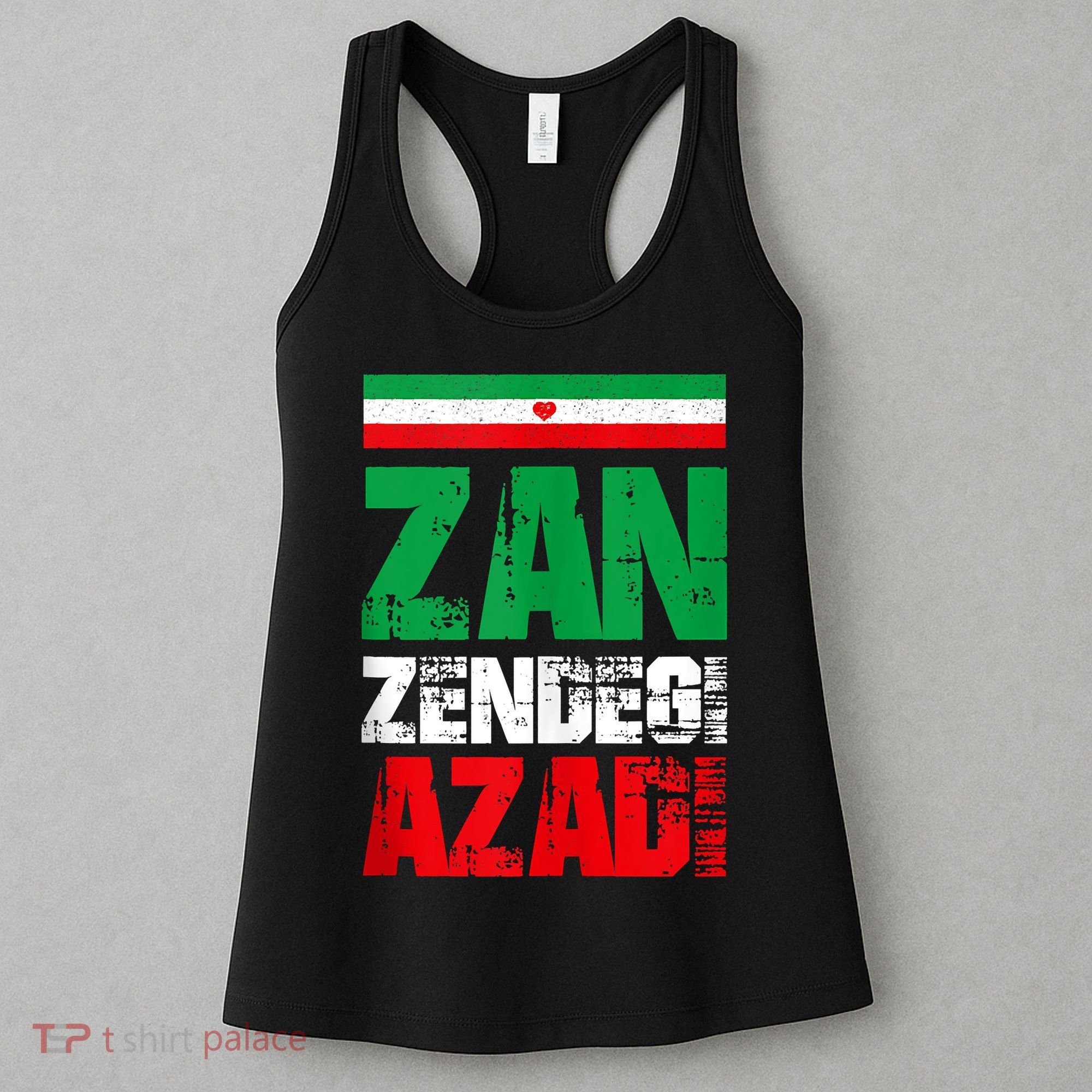 Free Iran Zan Zendegi Azadi Freedom Iran Azadi Persian Women's Tank Top