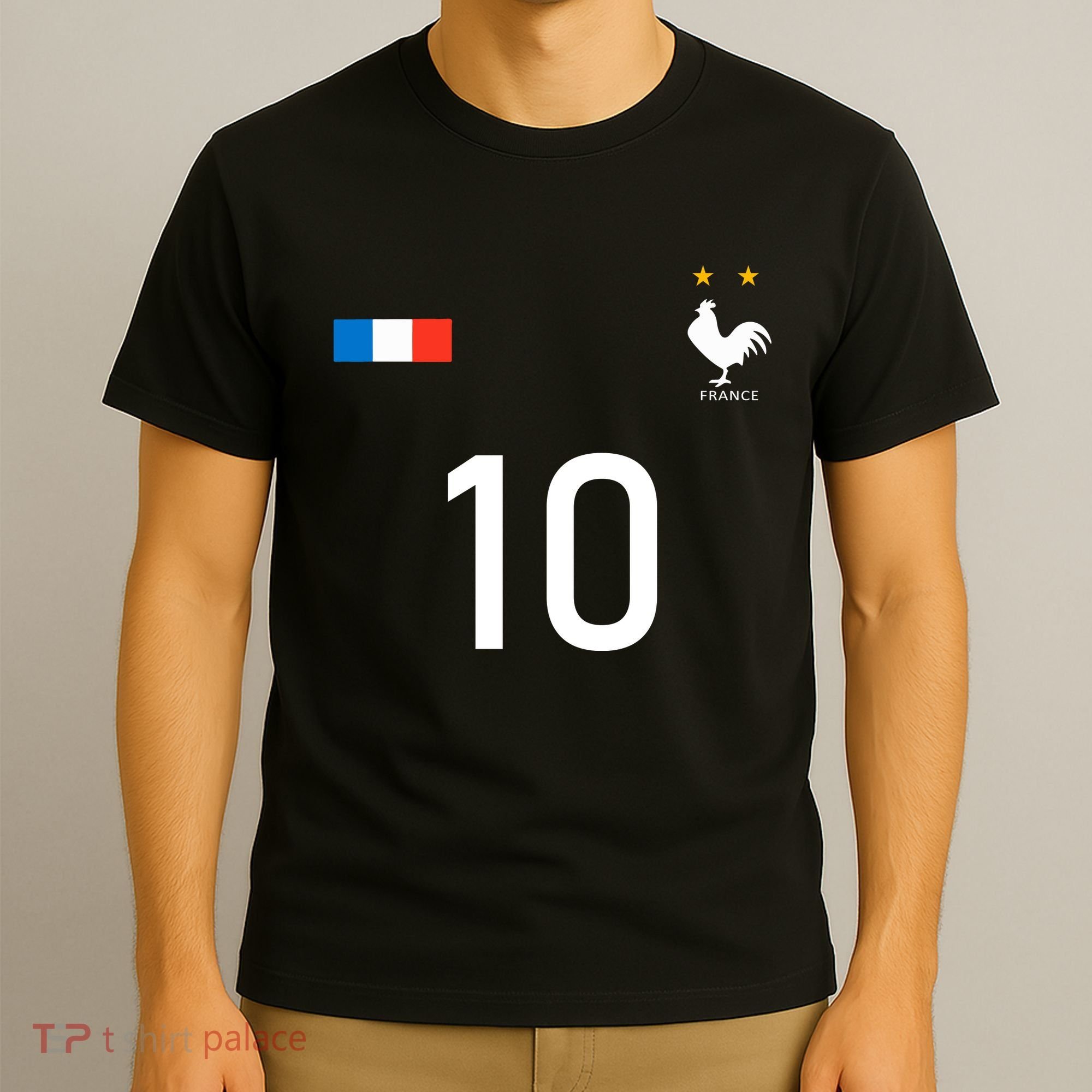 France Jersey 10 French Football Soccer T-Shirt