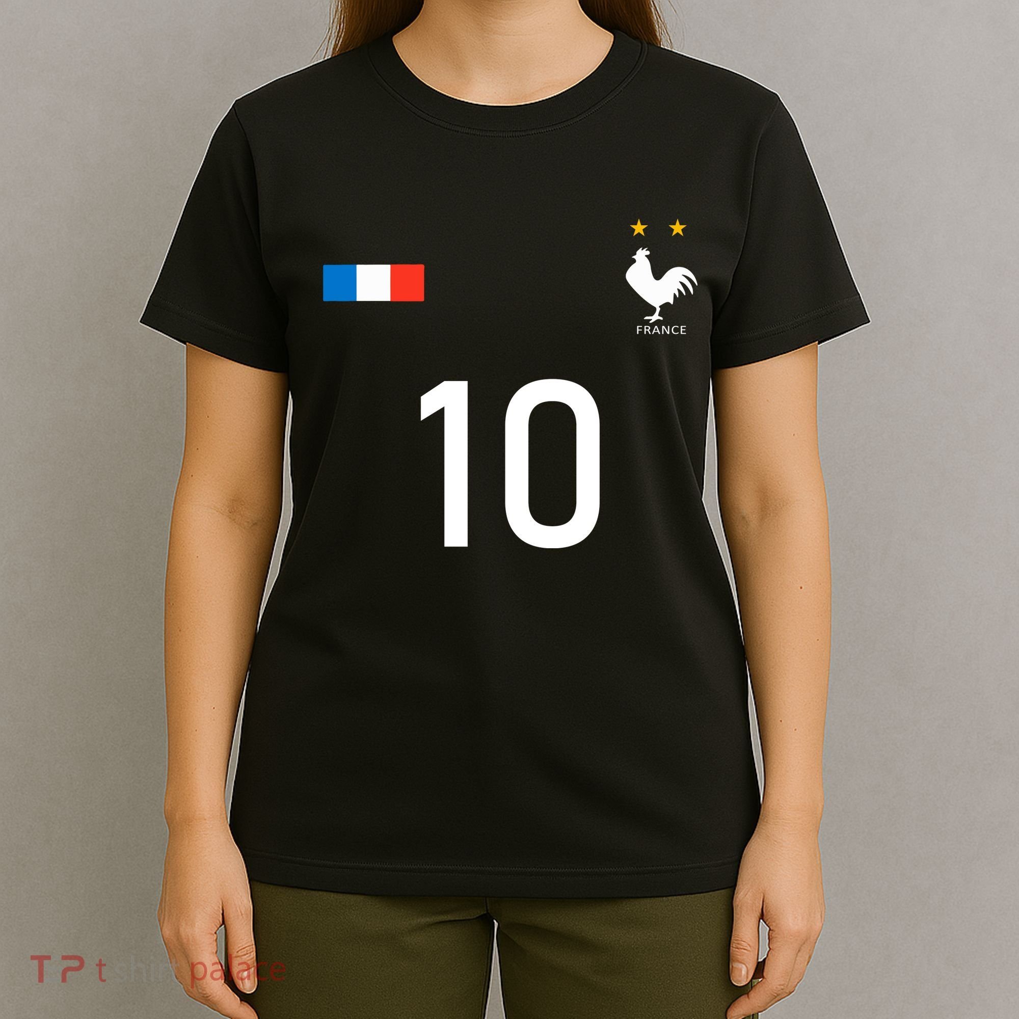 France Jersey 10 French Football Soccer T-Shirt