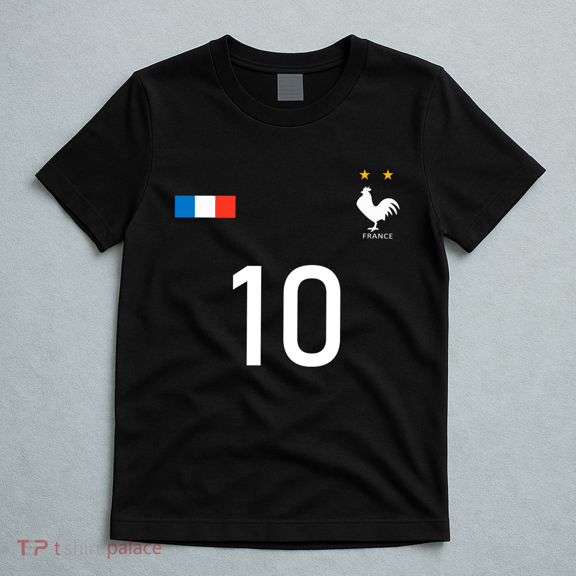 France Jersey 10 French Football Soccer T-Shirt