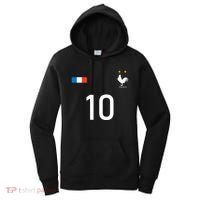 France Jersey 10 French Football Soccer Women's Hoodie thumb 0